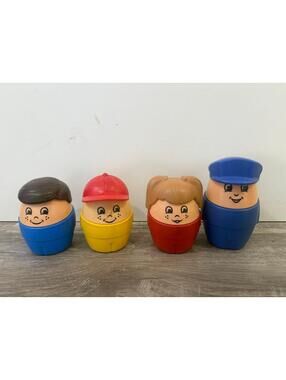 Big step2 company people vintage set of 4